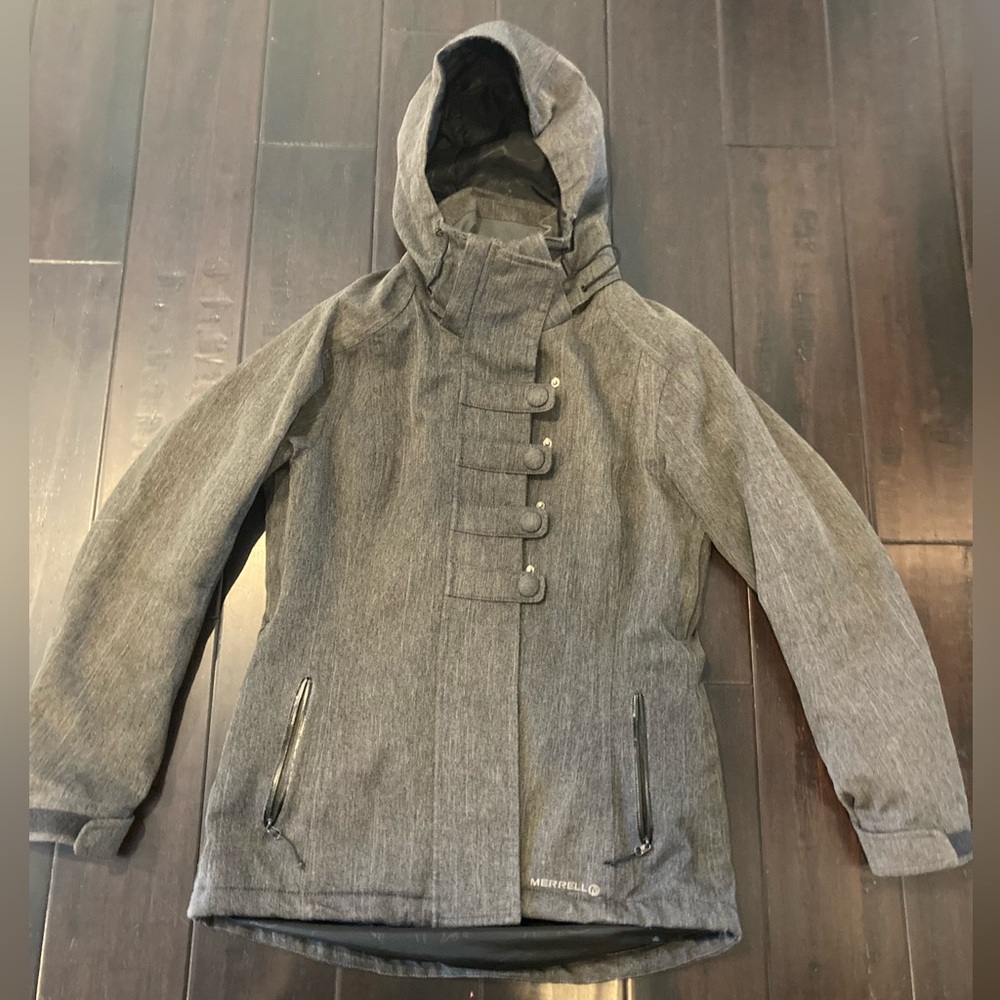 Merrell gray heavy winter coat